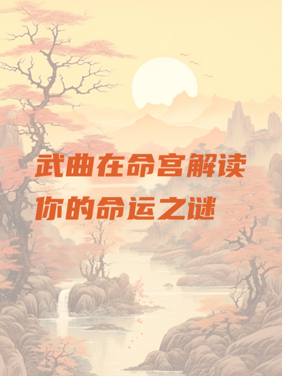 命宫武曲