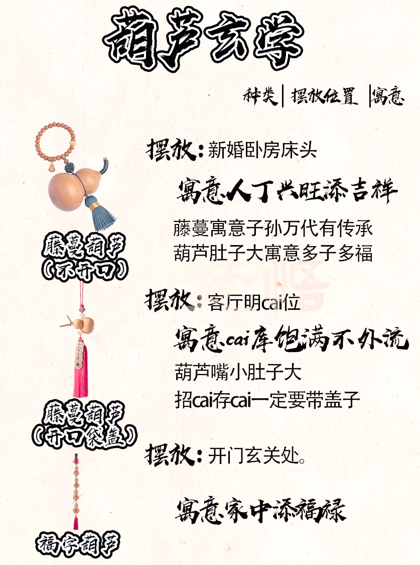 挂葫芦风水禁忌