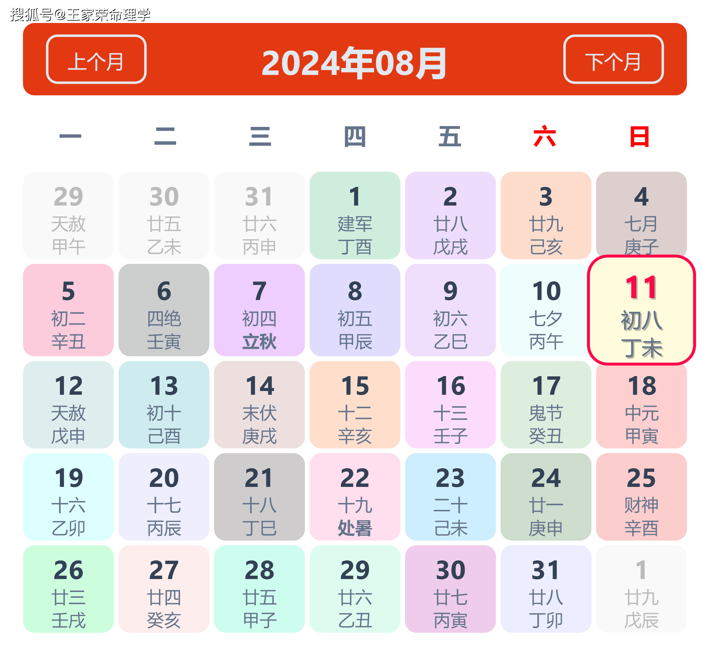 每日生肖运势查询