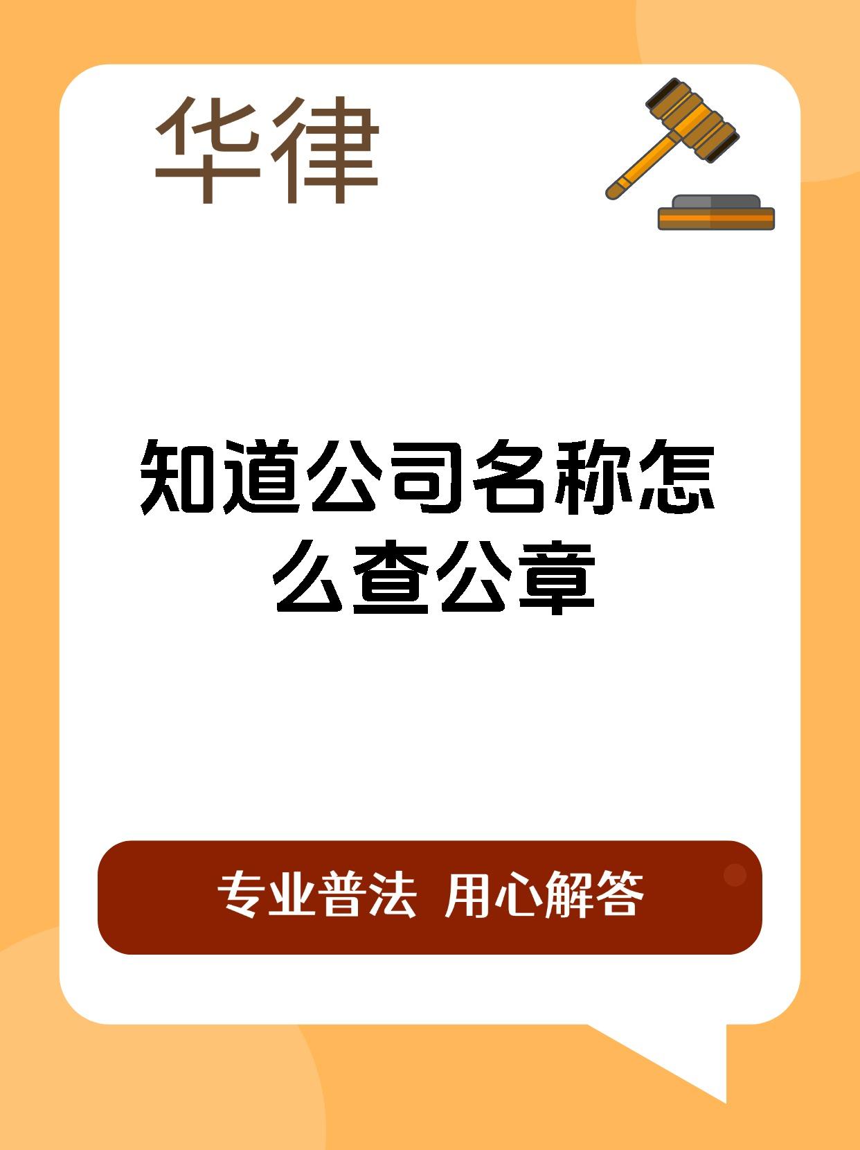 公司名称查询