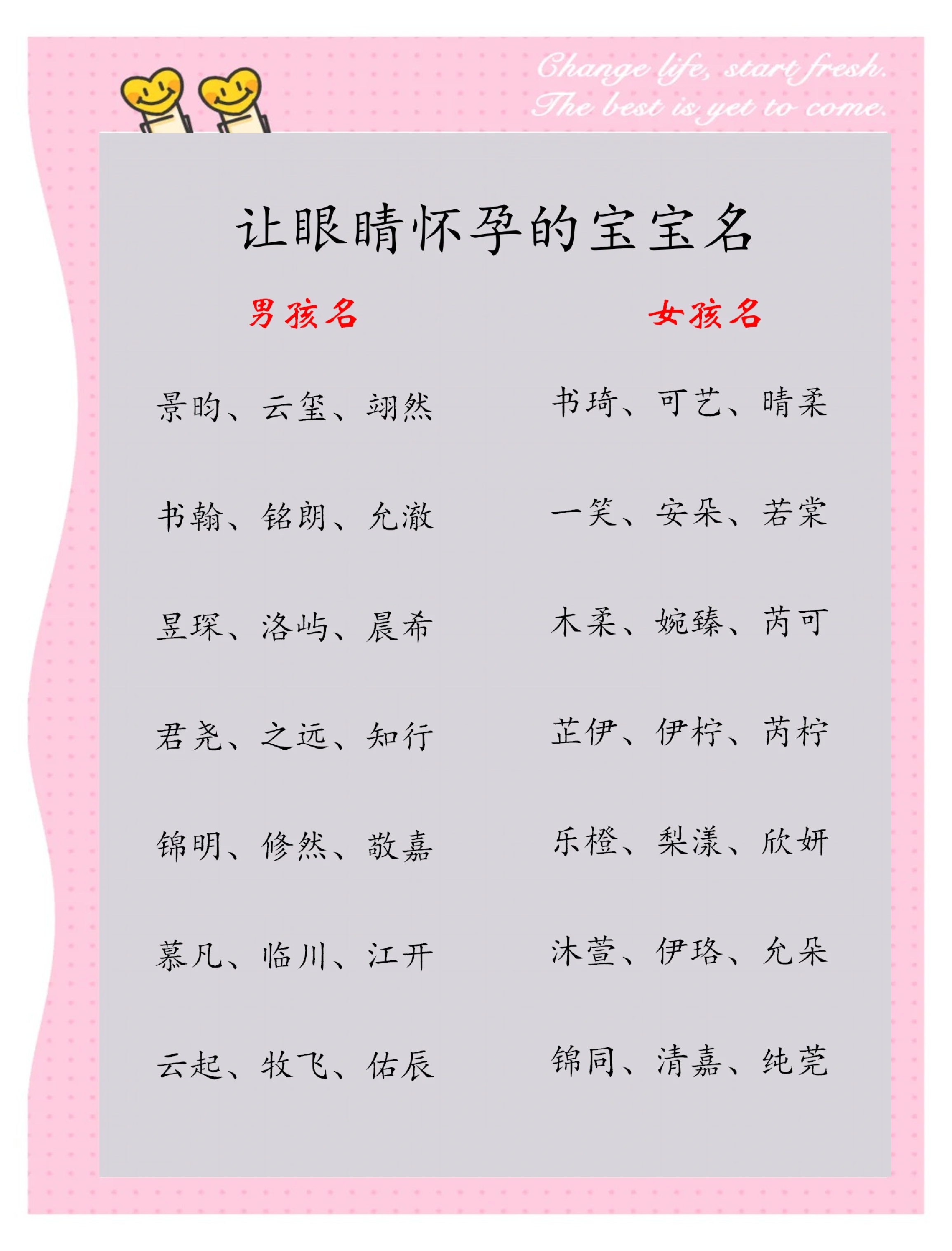 宝宝取名