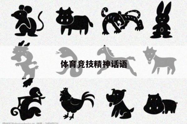 体育竞技精神话语