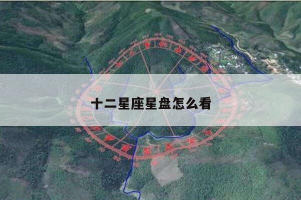 十二星座星盘怎么看