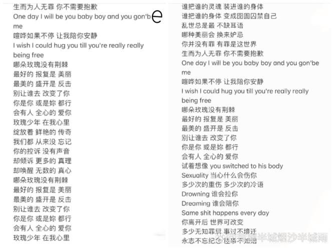红玫瑰白玫瑰陈奕迅,红玫瑰白玫瑰陈奕迅歌词